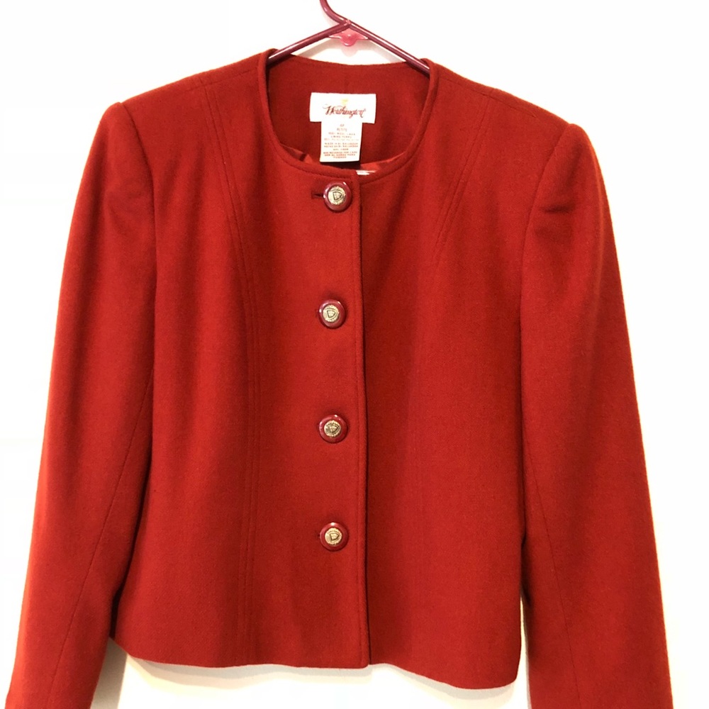 Worthington 100% Wool Classic Jacket 4 Petite